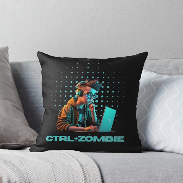 Item preview, Ctrl+Zombie geek designed and sold by LavaCreative.