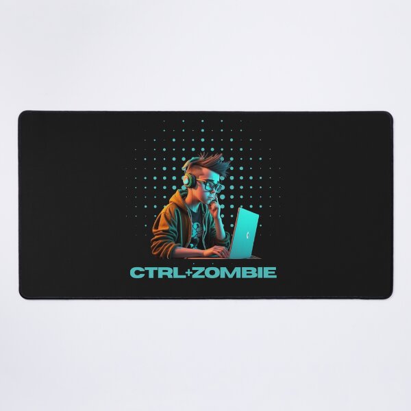 Item preview, Ctrl+Zombie geek designed and sold by LavaCreative.