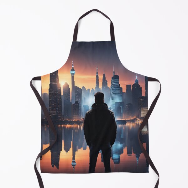 Item preview, Gorgeous and lovely futuristic city view art designed and sold by luisalfonso1989.
