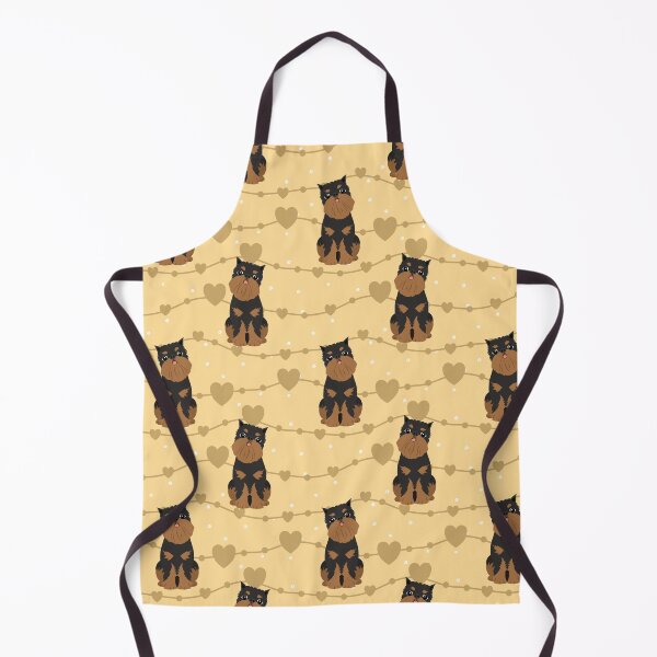 Item preview, Love Black Tan Brussels Griffon Cropped Ears designed and sold by Lulupainting.