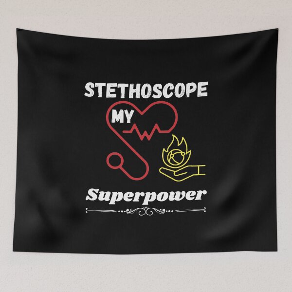 Item preview, stethoscope super power designed and sold by vaggleTown.