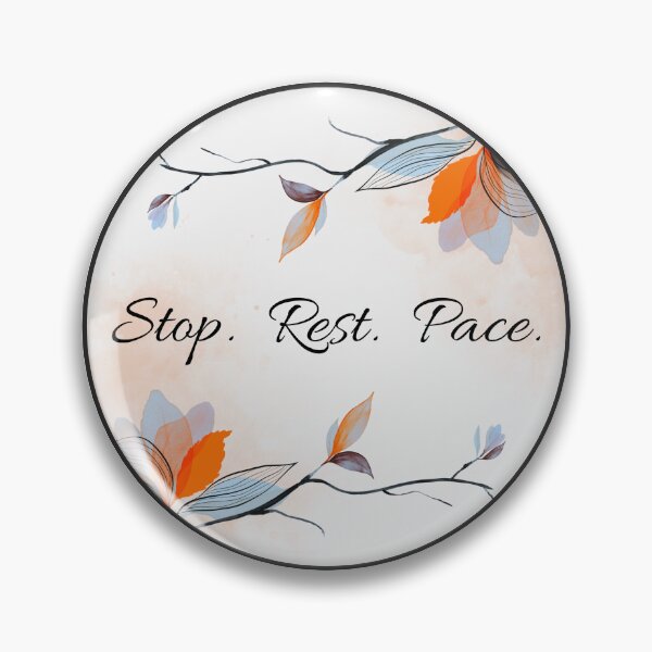 Item preview, Stop rest pace - flower circle designed and sold by Gretch21.