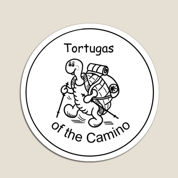 Vista previa del artículo con la obra «Tortugas del Camino de Santiago Camino de Santiago senderista», diseñado y vendido por WhollyFree.