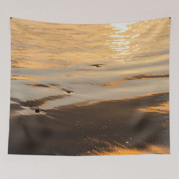 Item preview, Dreamy Sunlit Abstract of Sand and Ripples designed and sold by Georgia Mizuleva.