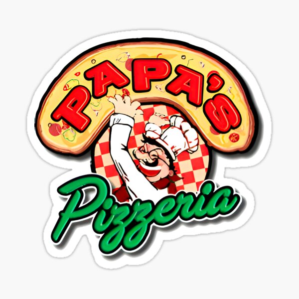 Papa Louie sticker Pin for Sale by Sladwenthorse