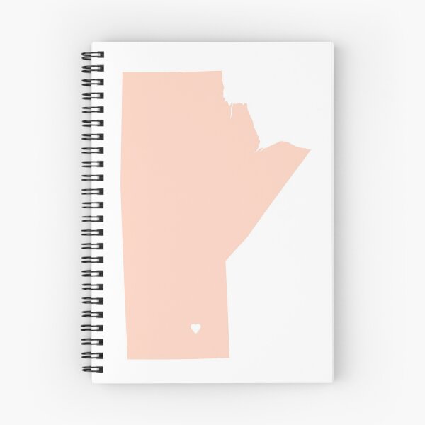 Item preview, Manitoba Love in Peach designed and sold by Maren Misner.