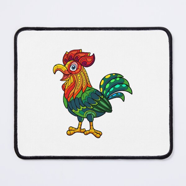 Item preview, Colorful rooster, rooster cartoon, rooster animation designed and sold by GreyStanzione1.