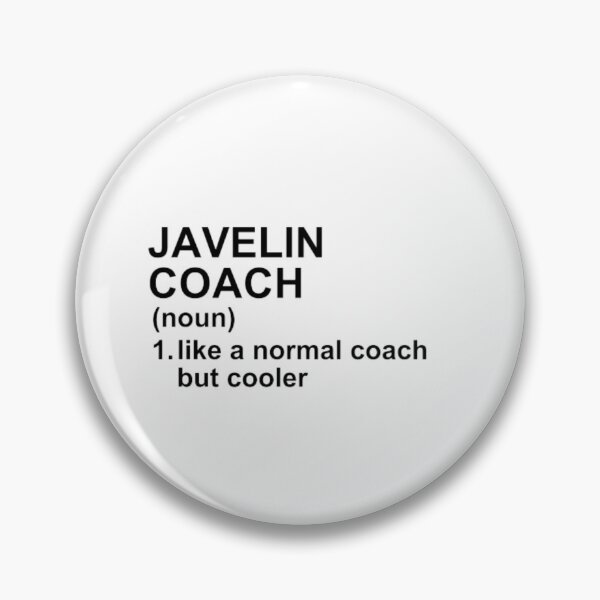 Item preview, Javelin Coach Definition - Like A Normal Coach But Cooler designed and sold by GymWearDepot.