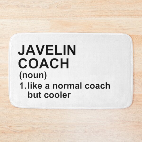 Item preview, Javelin Coach Definition - Like A Normal Coach But Cooler designed and sold by GymWearDepot.