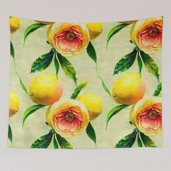 Item preview, Sunny Floral designed and sold by Poetic Patterns Studio.