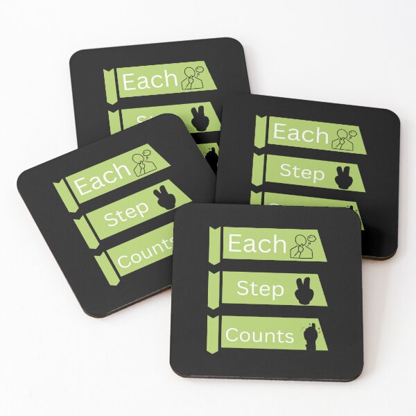 Item preview, each step counts designed and sold by vaggleTown.