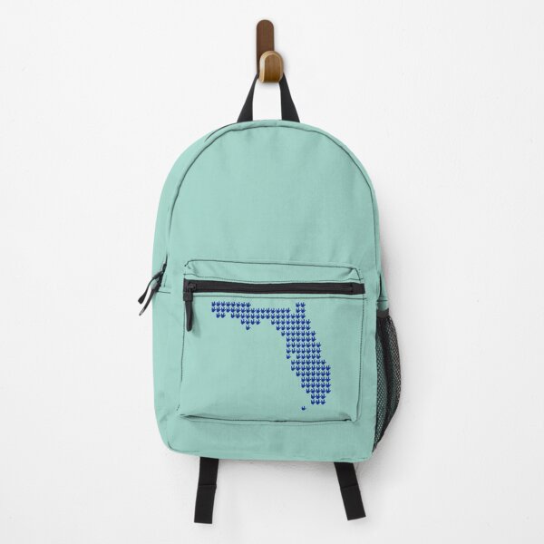 Item preview, ASL Pixel Love Florida State Map designed and sold by pixelsparkzone.