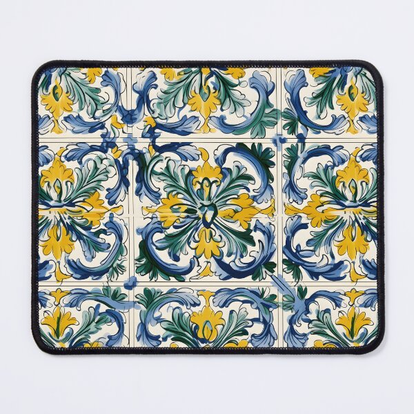Item preview, Italian Majolica Tile 2 designed and sold by DigitalPatternx.