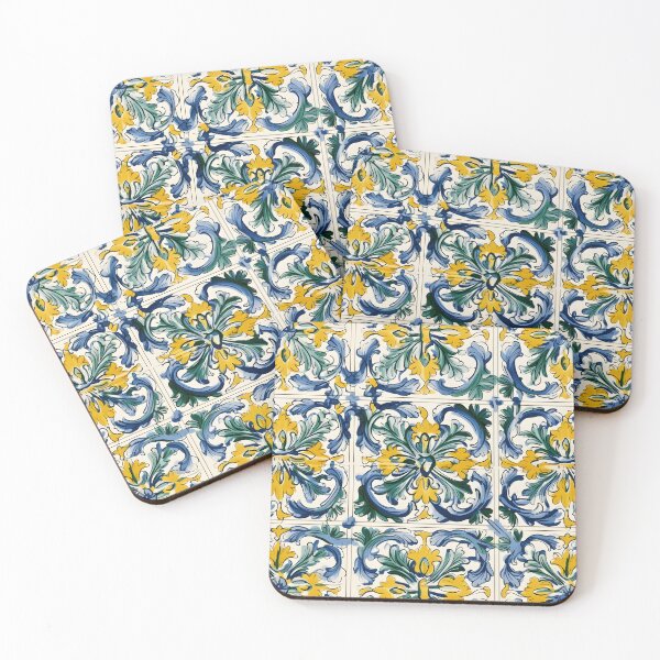 Item preview, Italian Majolica Tile 2 designed and sold by DigitalPatternx.