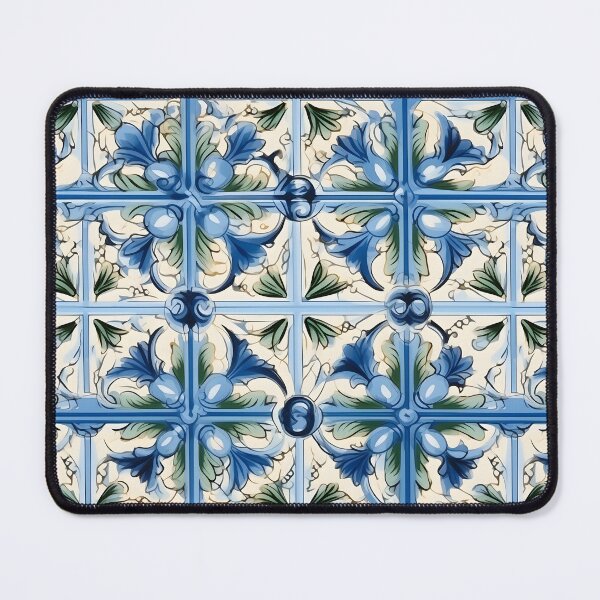 Item preview, Italian Majolica Tile 1 designed and sold by DigitalPatternx.