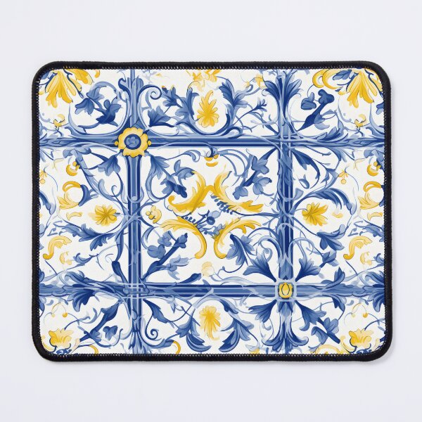 Item preview, Italian Majolica Tile 3 designed and sold by DigitalPatternx.