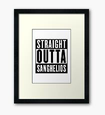 Straight Outta Sanghelios Framed Print