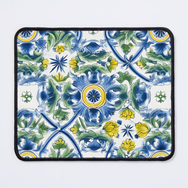 Item preview, Italian Majolica Tile 5 designed and sold by DigitalPatternx.