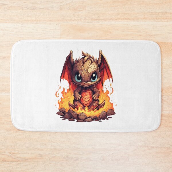 Item preview, dragon fire, dragon warrior, dragon cartoon  designed and sold by GreyStanzione1.