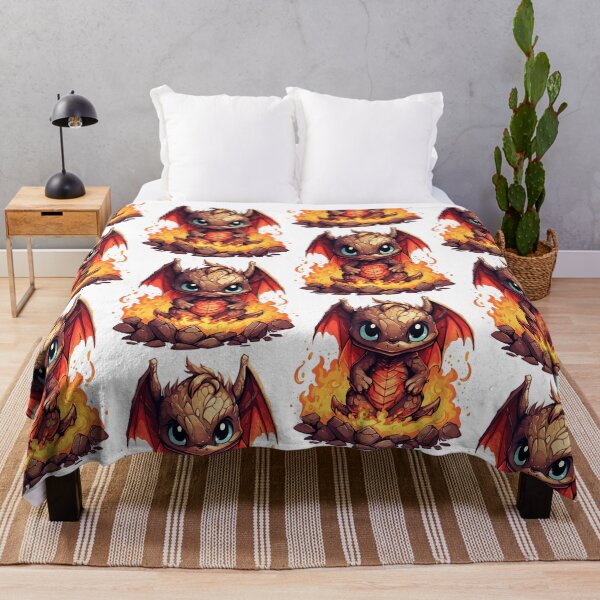 Item preview, dragon fire, dragon warrior, dragon cartoon designed and sold by GreyStanzione1.