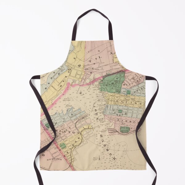 Item preview, Vintage St John New Brunswick Map (1878) designed and sold by BravuraMedia.