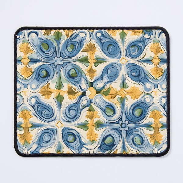 Item preview, Italian Majolica Tile 8 designed and sold by DigitalPatternx.