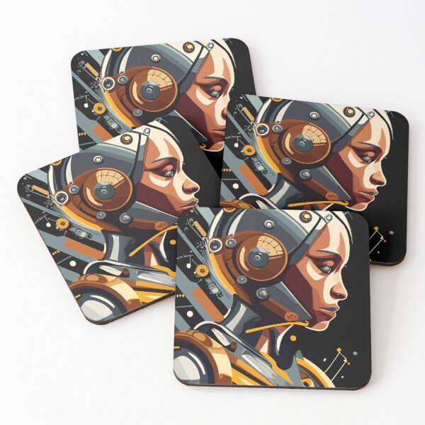 Item preview, Futuristic Girl designed and sold by Metallican.
