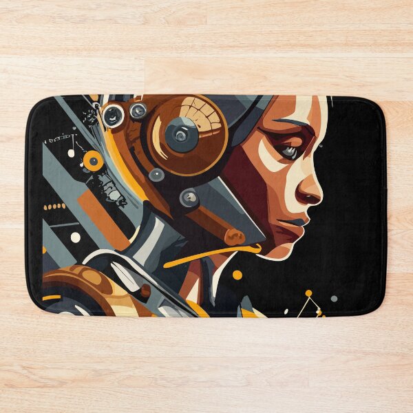 Item preview, Futuristic Girl designed and sold by Metallican.