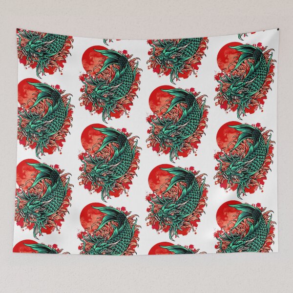 Item preview, Dragon Koi fish, Koi fish, Koi fish moon designed and sold by GreyStanzione1.