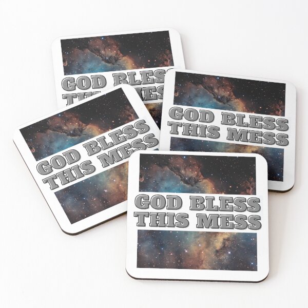 Item preview, God Bless This Mess  designed and sold by Jinester.