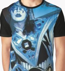 ace frehley smoking guitar t shirt