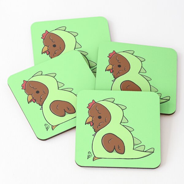 Item preview, pollo dinosaurio designed and sold by TheTinyB.
