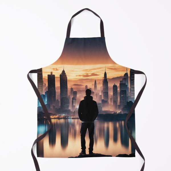 Item preview, Great and lovely futuristic city view art designed and sold by luisalfonso1989.
