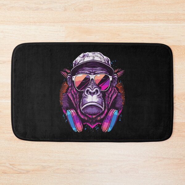 Item preview, Monkey hiphop style, colorful monkey, monkey cartoon  designed and sold by GreyStanzione1.