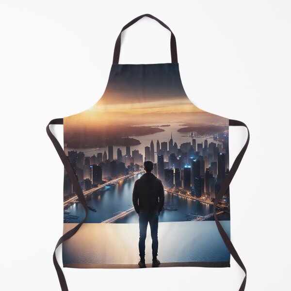 Item preview, Fantastic and lovely futuristic city view art designed and sold by luisalfonso1989.