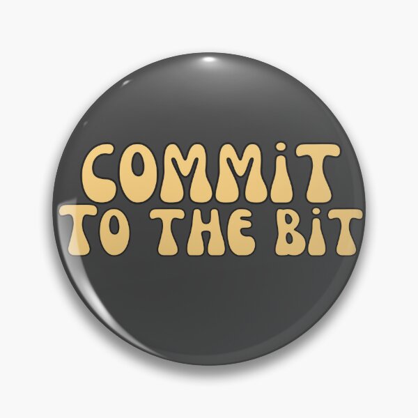 Item preview, Commit To The Bit in Yellow designed and sold by Pink Ribbon.