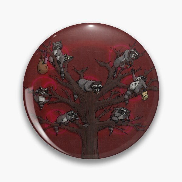 Item preview, Seven Circles of Raccoons designed and sold by SalmiaKira.