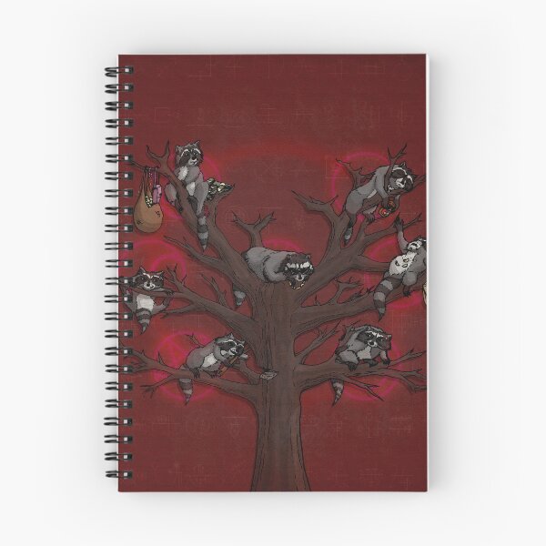 Item preview, Seven Circles of Raccoons designed and sold by SalmiaKira.