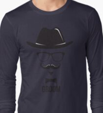 Mens Groom Tee Shirt Long Sleeve T-Shirt
