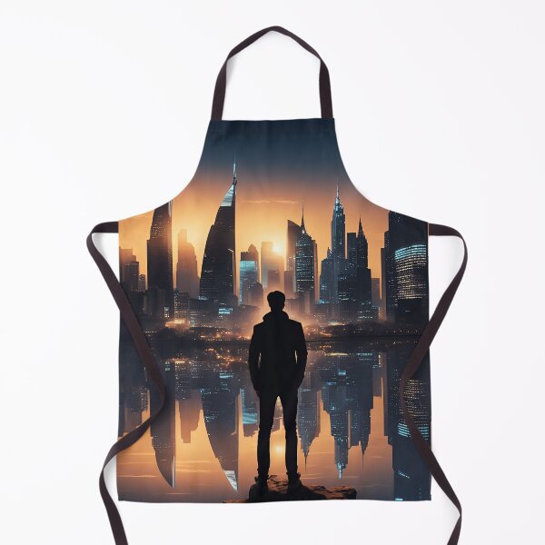 Item preview, Excellent and lovely futuristic city view art designed and sold by luisalfonso1989.