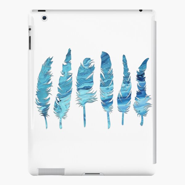 Birds of a Feather: Teal Geode iPad Snap Case