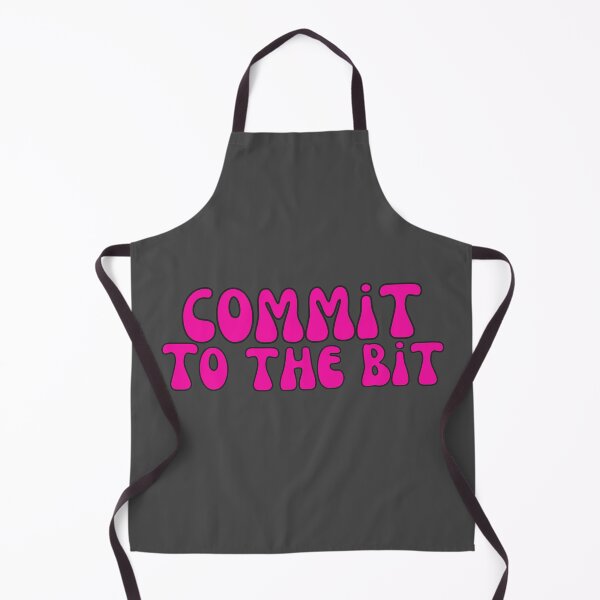 Item preview, Commit To The Bit in Hot Pink designed and sold by Pink Ribbon.