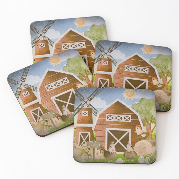Item preview, Farmyard designed and sold by WiseArtyAnswers.