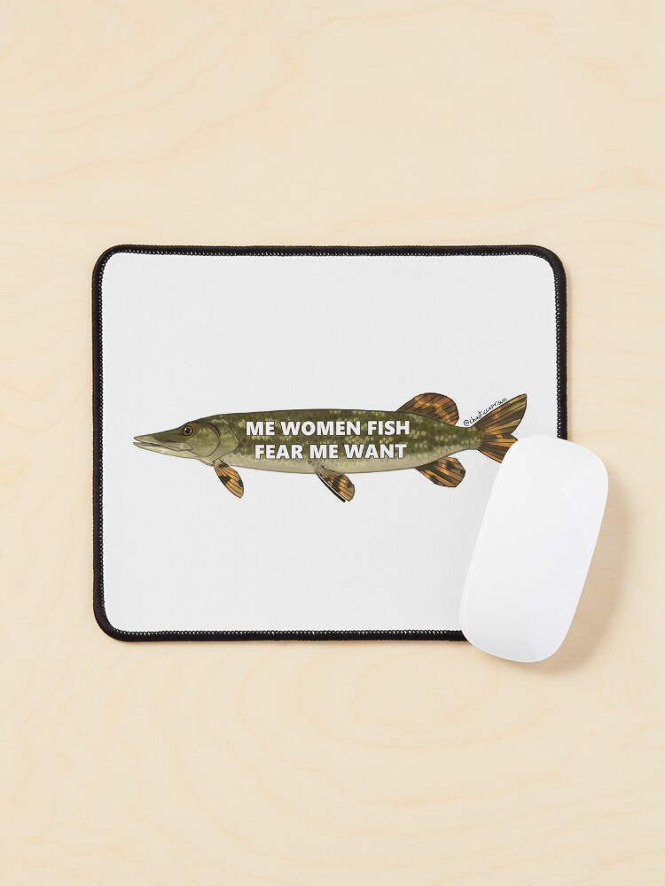 Fish want me women fear me Essential T-Shirt for Sale by chaoticcaprisun