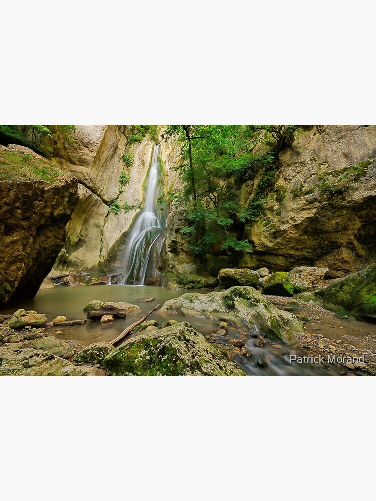 Thumbnail 3 of 3, Photographic Print, Barbennaz waterfall, another view designed and sold by patmo.