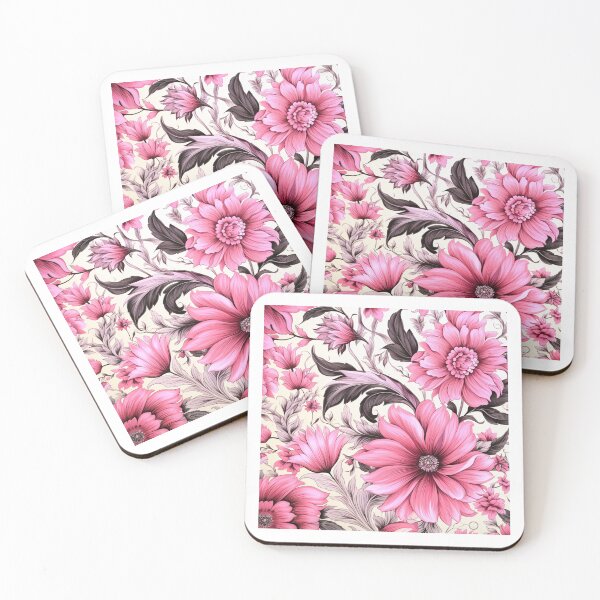Item preview, Floral Pink Pattern designed and sold by Beauty  Art Printable.