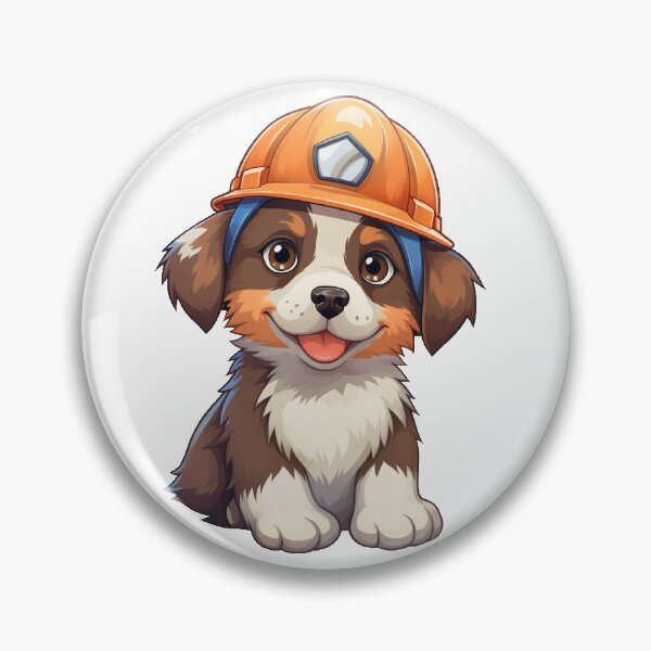 Item preview, Construction Puppy designed and sold by Boorisharc97.