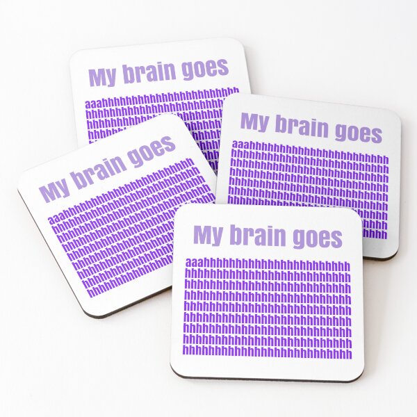Item preview, My Brain Goes designed and sold by JadeEye.