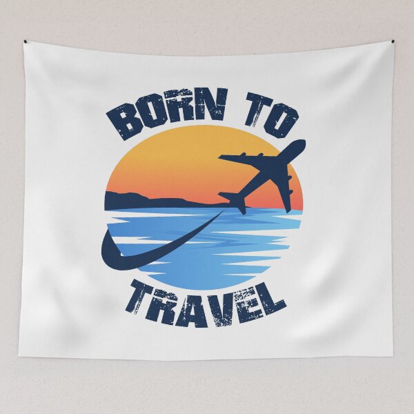 Item preview, Born To Travel designed and sold by EVANSTAGE.