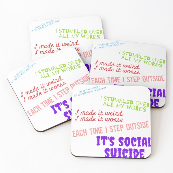 Item preview, Social Suicide -Rainbow  designed and sold by JadeEye.